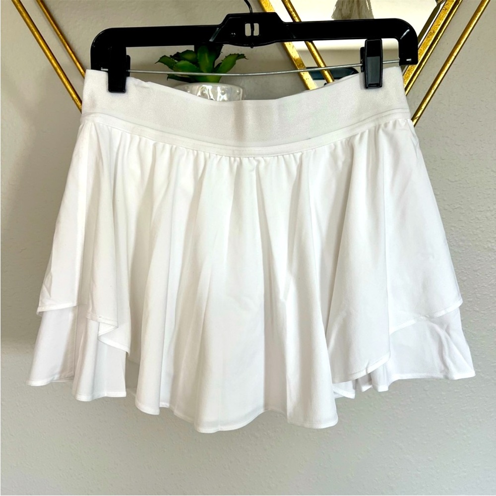 Lululemon Athletica Court Rival White Skirt